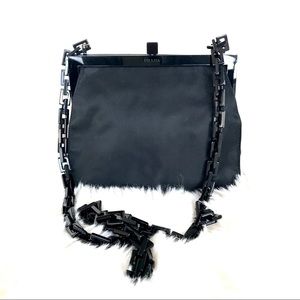 PRADA Vintage Chain Link Shoulder Bag
